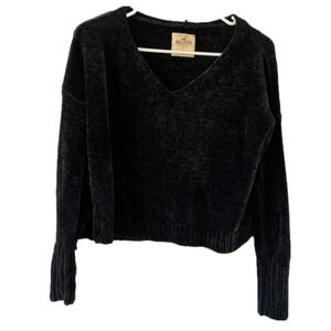 Hollister Cropped Sweater XS